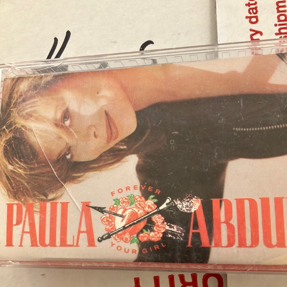 Paula Abdul audio cassette